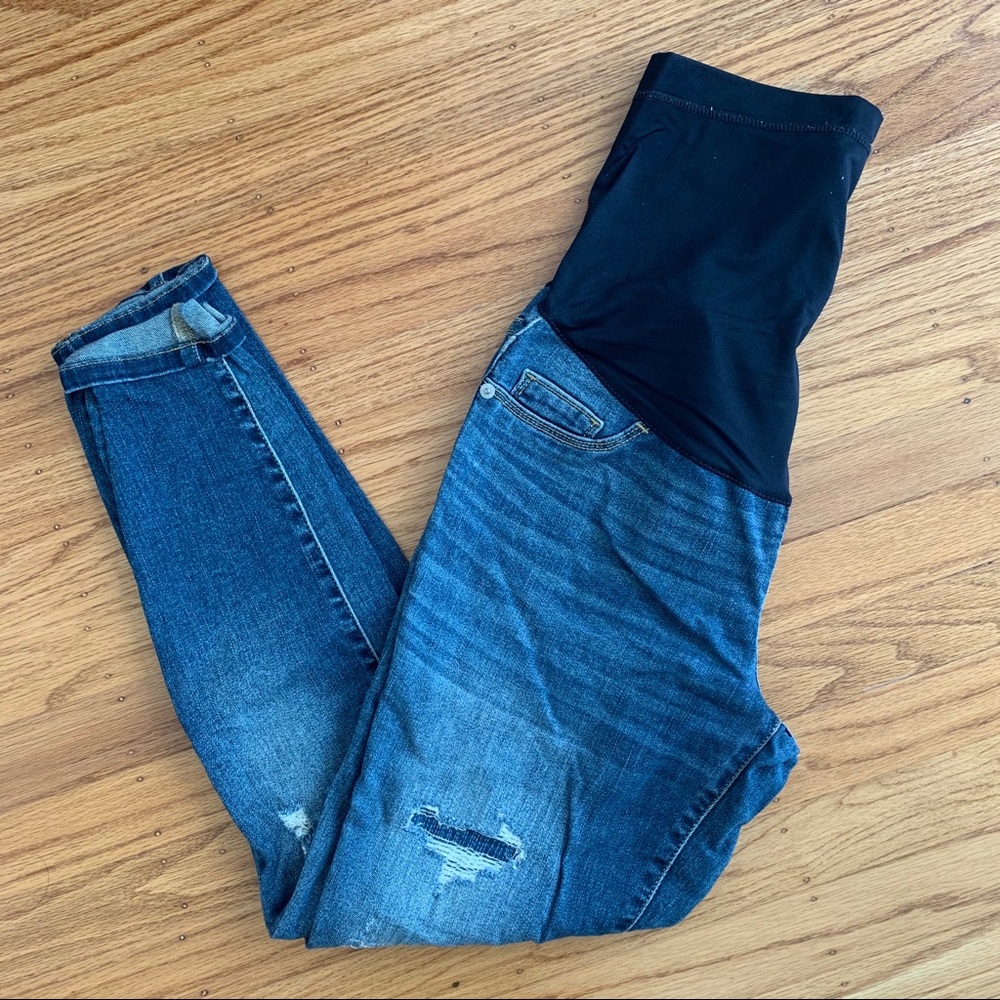 Liz Lange for Target maternity skinny jeans XS